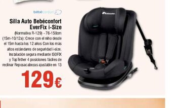FROIZ Silla Auto Bebéconfort EverFix i-Size oferta