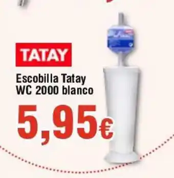 FROIZ Escobilla Tatay WC 2000 blanco oferta