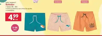Lidl Bañador niño lupilu oferta