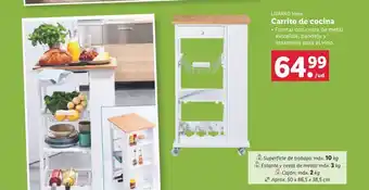 Lidl Carrito verdulero livarno oferta