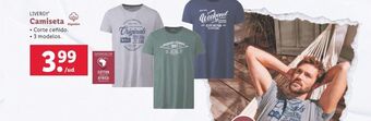 Lidl Camiseta livergy oferta
