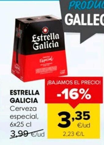 Autoservicios Familia Cerveza especial estrella galicia oferta