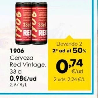 Autoservicios Familia Cerveza 1906 oferta