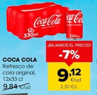 Autoservicios Familia Refresco de cola coca-cola oferta