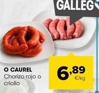 Autoservicios Familia Chorizo criollo oferta