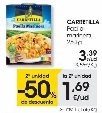 Eroski Carretilla paella marinera 250 g oferta