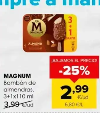 Autoservicios Familia Bombón helado magnum oferta