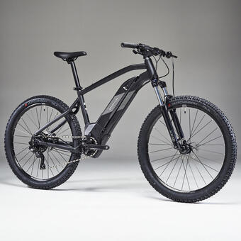 Decathlon Bicicleta eléctrica de montaña 27,5 ebike rockrider e-st 500 negro oferta