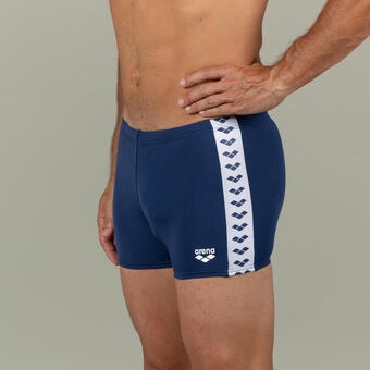 Decathlon Bañador bóxer arena hombre azul blanco vintage oferta