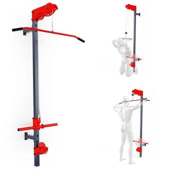 Decathlon Polea alta y baja para montaje en la pared oferta