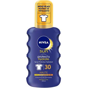 Decathlon Crema de protección solar nivea spray ip30 200 ml oferta