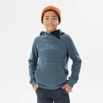 Decathlon Sudadera polar senderismo gris oscuro - niños 7-15 años oferta