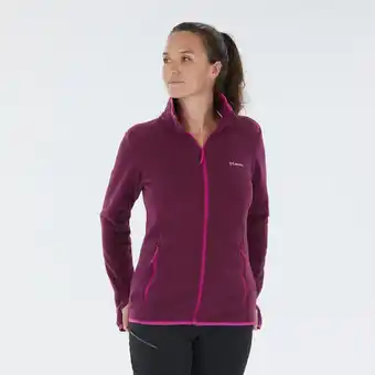 Decathlon Chaqueta polar montaña y trekking mujer columbia violet oferta