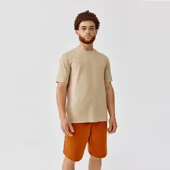 Decathlon Camiseta running manga corta transpirable hombre soft arena oferta