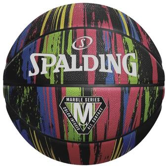 Decathlon Balón de baloncesto spalding marble series black rainbow talla 7 oferta