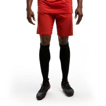 Decathlon Pantalón corto de fútbol adulto kipsta f540 rojo oferta