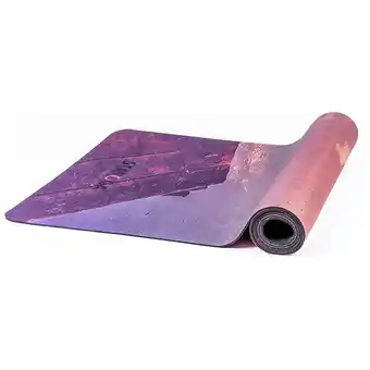 Decathlon Esterilla de yoga bikram suede sunset - para bikram (hot yoga). ante orgánico oferta