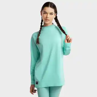 Decathlon Camiseta interior térmica esquí y nieve siroko slush-w turquoise turquesa mujer oferta