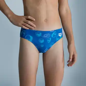 Decathlon Bañador niño natación slip arena azul oferta