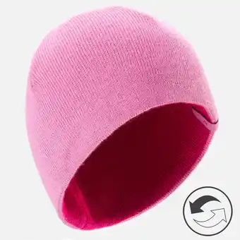 Decathlon Gorro de invierno niños reversible rosa oferta