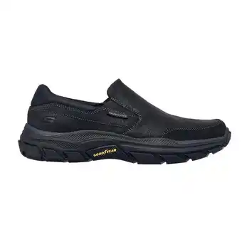 Decathlon Zapatillas caminar para hombre skechers 204480_bbk negras slip on oferta
