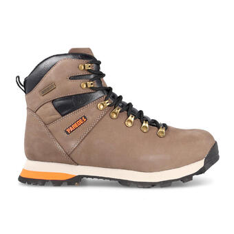 Decathlon Bota montaña con cordones piel waterproof hombre baqueira kaki oferta