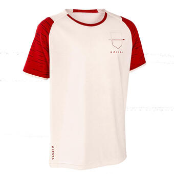 Decathlon Camiseta de fútbol polonia niños kipsta f100 2022 oferta