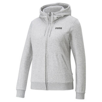 Decathlon Sudadera con capucha mujer essentials full-zip full-length puma oferta