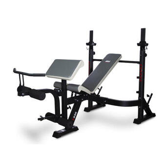 Decathlon Banco multiposición - acero - g330fd optima press negro oferta