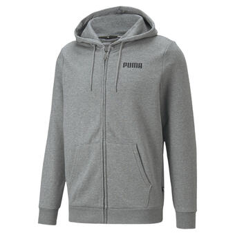 Decathlon Sudadera con capucha hombre essentials full-zip full-length puma oferta