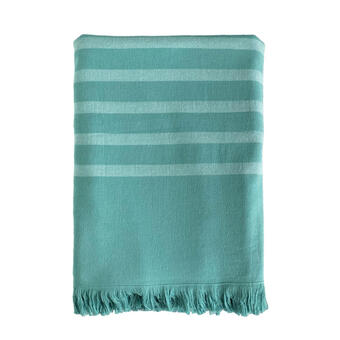 Decathlon Fouta forrada de rizo alanya azul 90x160 400g/m² oferta