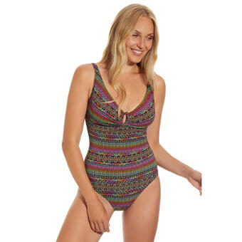 Decathlon Bañador playa mujer docor estampado etnico oferta