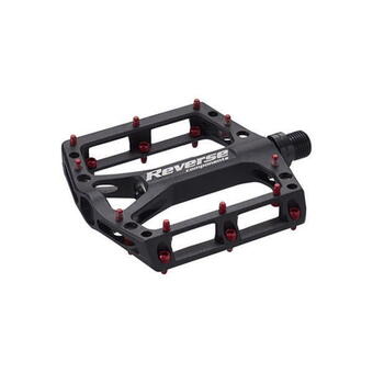 Decathlon Pedales de plataforma one negros - clavijas rojas oferta