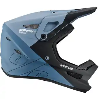 Decathlon Casco status - caída/azul acero oferta