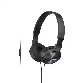 Decathlon Sony auriculares estéreo plegables con micrófono negro oferta