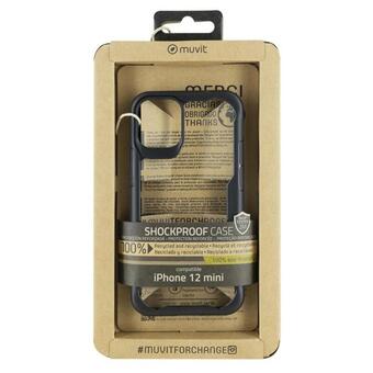 Decathlon Muvit for change funda apple iphone 12 mini shockproof 2m transparente/negra oferta