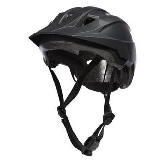 Decathlon Casco juvenil flare plain v.22 negro oferta