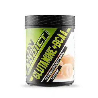 Decathlon Bcaa + glutamina - 500g mandarina de iron addict labs oferta