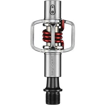 Decathlon Pedales crank brothers eggbeater 1 silver/red oferta