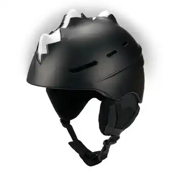Decathlon Casco de esquí para adultos|bone spike negro (l)|crazy safety|certificado en1077 oferta