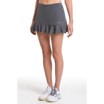 Decathlon Falda pádel mujer pro - regular dark grey nox oferta