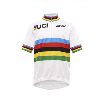 Decathlon Maillot ciclismo niños uci world champion oferta
