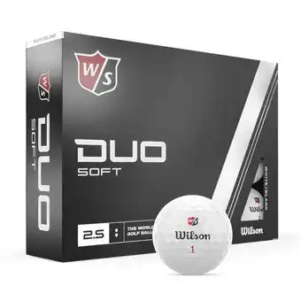 Decathlon Bolas de golf wilson duo soft blanco oferta