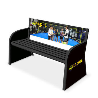 Decathlon Banco de acero electrogalvanizado negro mate oferta