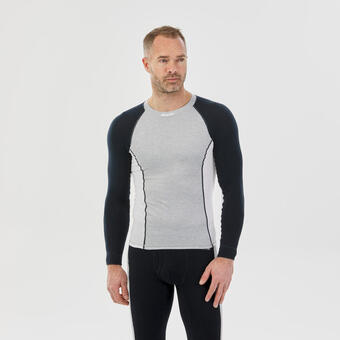 Decathlon Segunda vida - camiseta interior swix manga larga, cuello redondo - excelente oferta