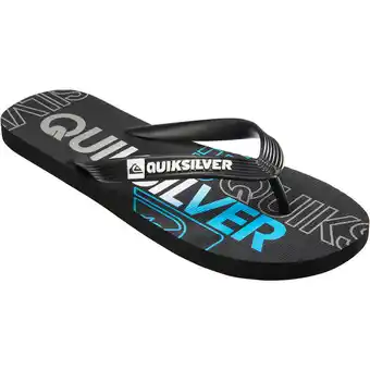 Decathlon Chanclas playa hombre quiksilver dedo negro oferta