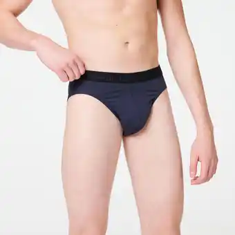 Decathlon Calzoncillos slip running transpirable hombre azul marino oferta