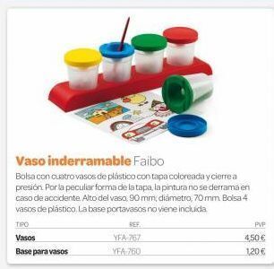 Dideco Vasos de plástico faibo oferta