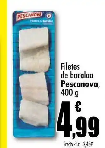 Unide Supermercados Pescanova Filetes De Bacalao 400 g oferta
