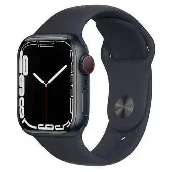 Decathlon Smartwatch apple watch series 7 gps+cellular 41mm aluminio negro correa negra oferta